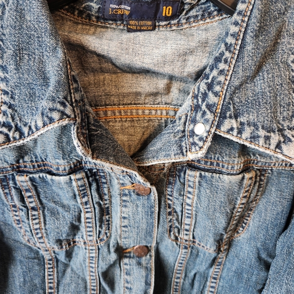 J Crew denim chambray shirt dress Size 10 - Picture 3 of 3